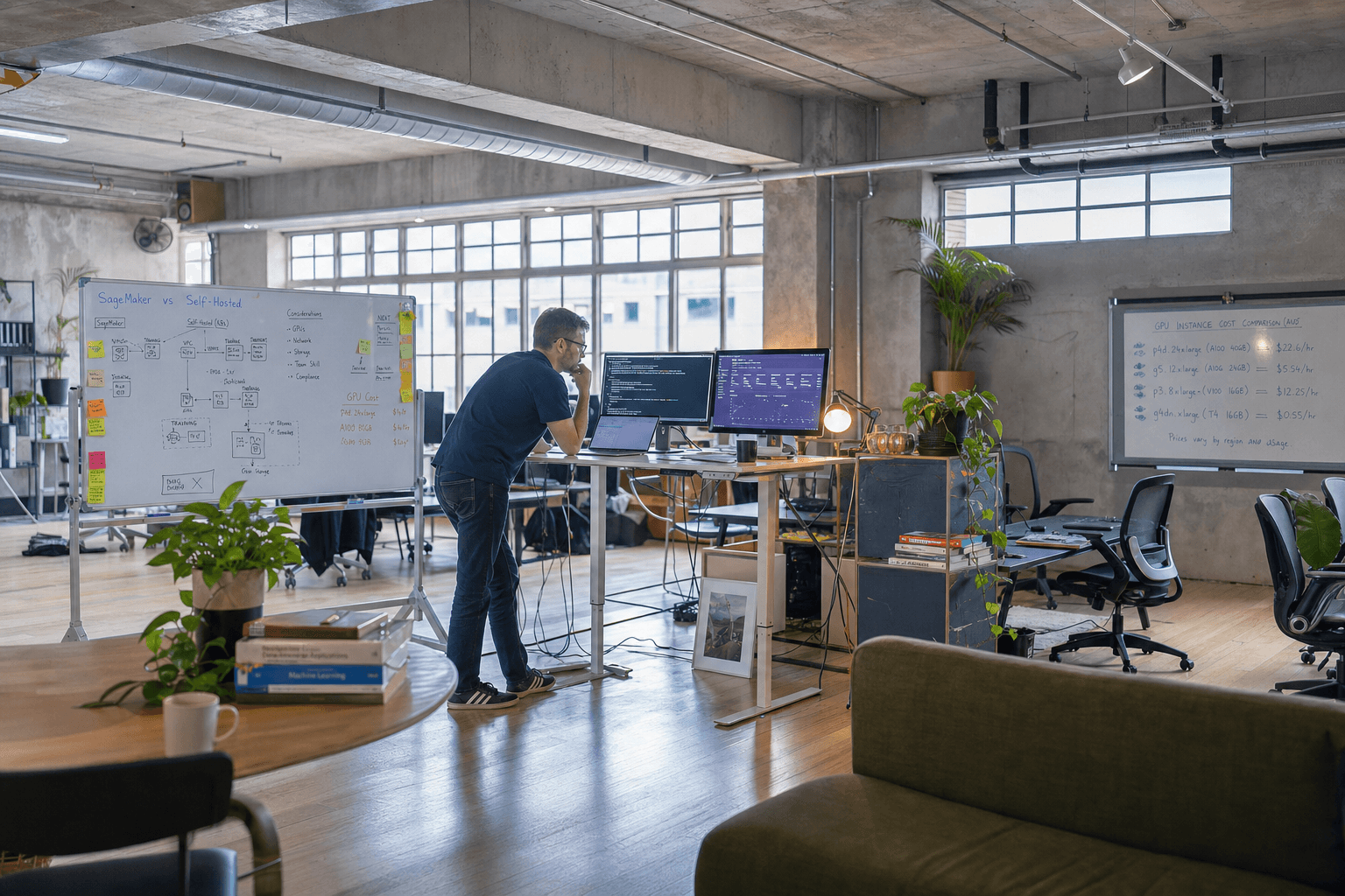 AWS SageMaker vs Self-Hosted GPU Serving: Cost and Control