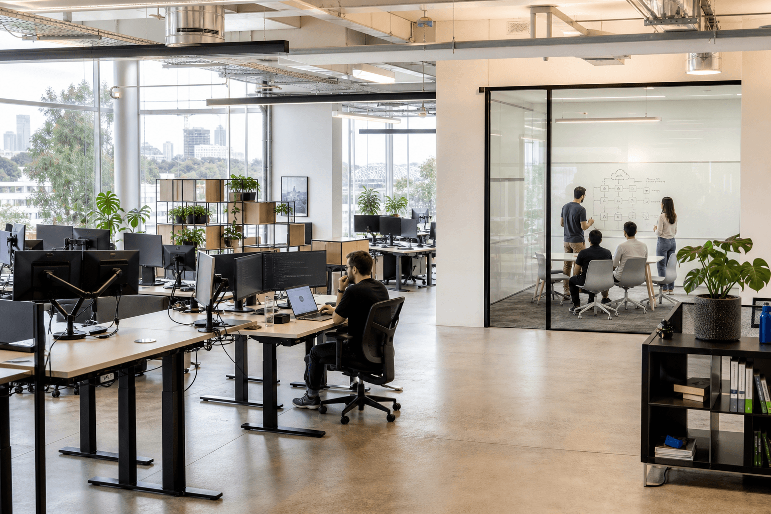 Sustainable, Cost-Efficient Cloud Architecture for Scale-Ups